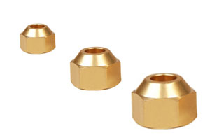 brass flare nuts
